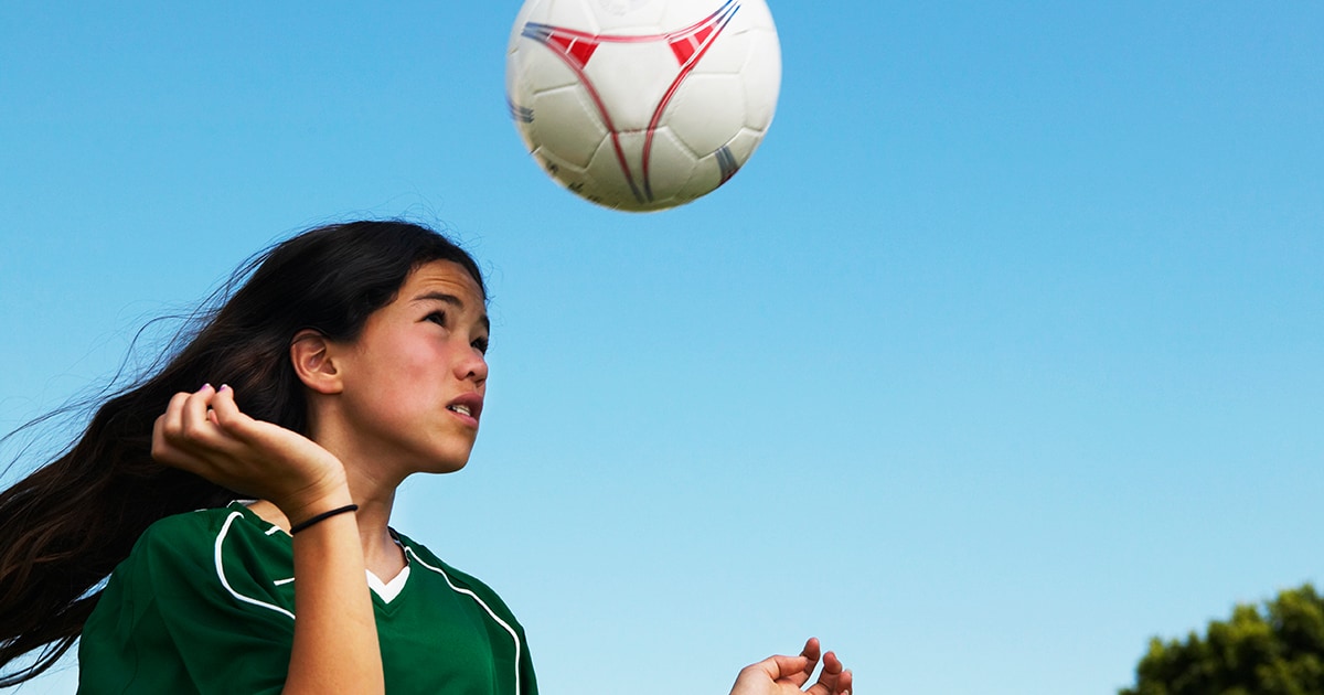 Can Heading a Soccer Ball Cause a Concussion?