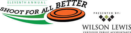 Shoot for all better logo with Wilson Lewis