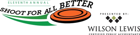Shoot for all better logo with Wilson Lewis