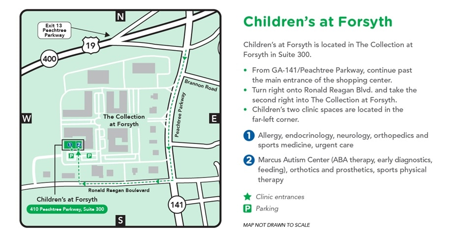 Forsyth Location Map