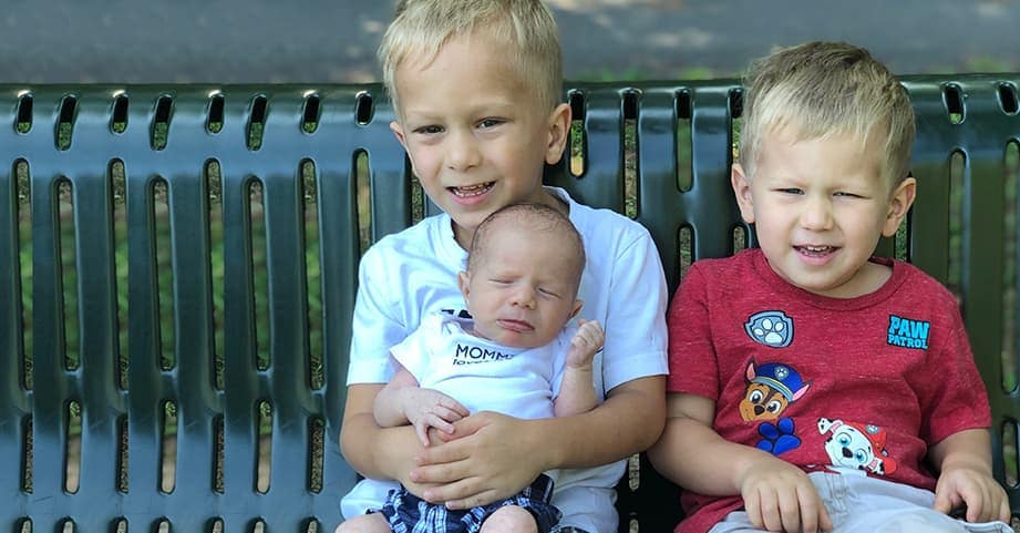 Carter, Tristen, and Caison