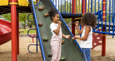 Toddlers in the park