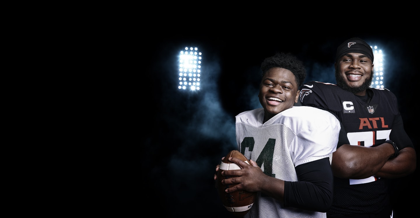grady jarrett teen football player