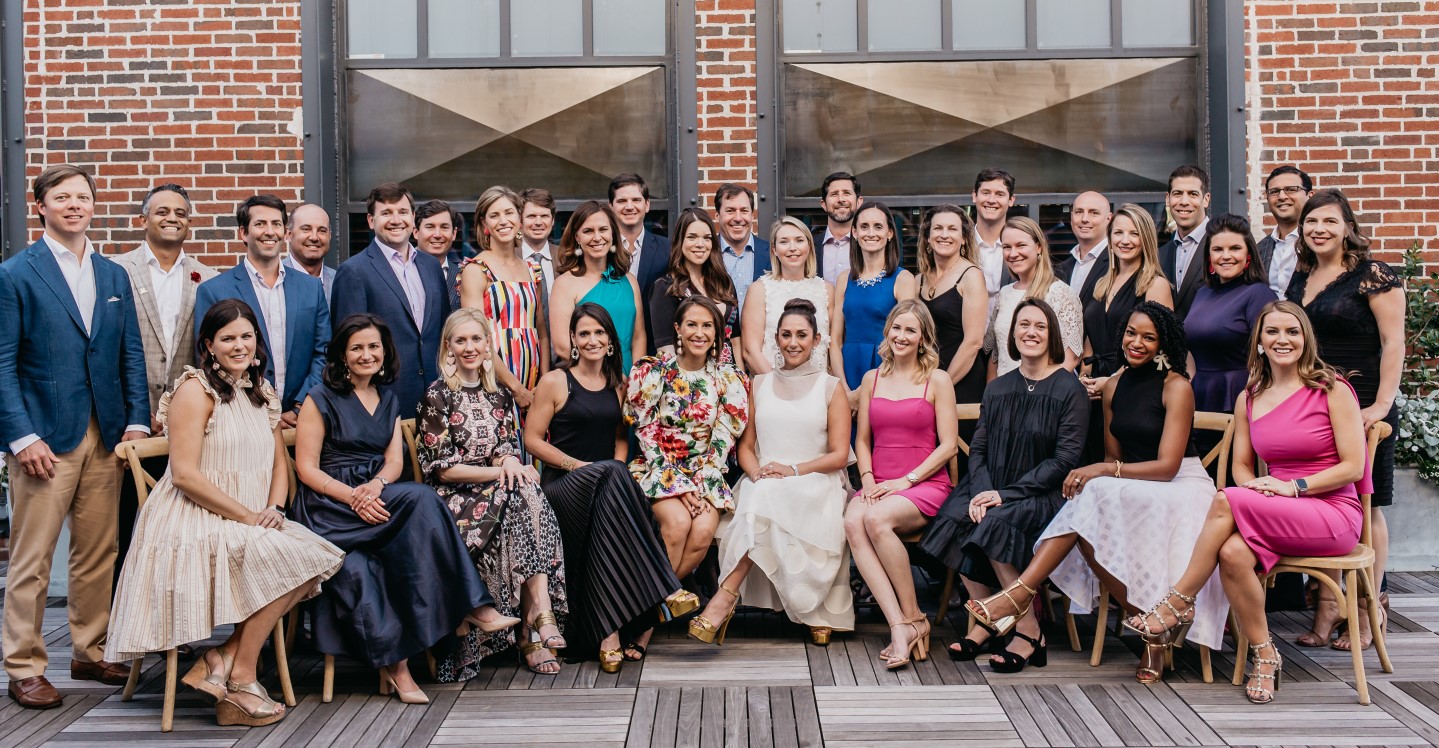 2019 Scrubs Party attendees posing for photo