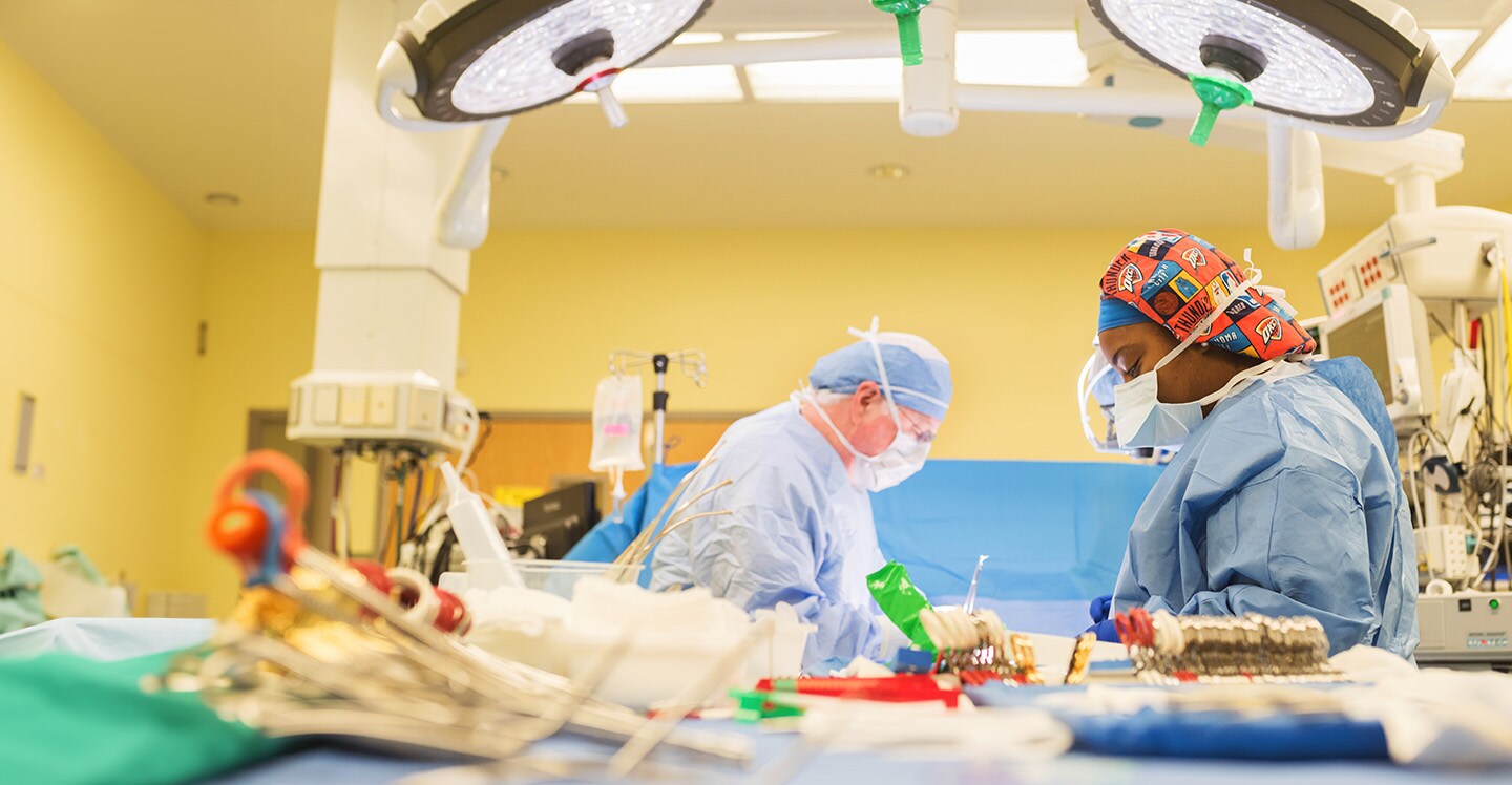 pediatric surgeons preparations