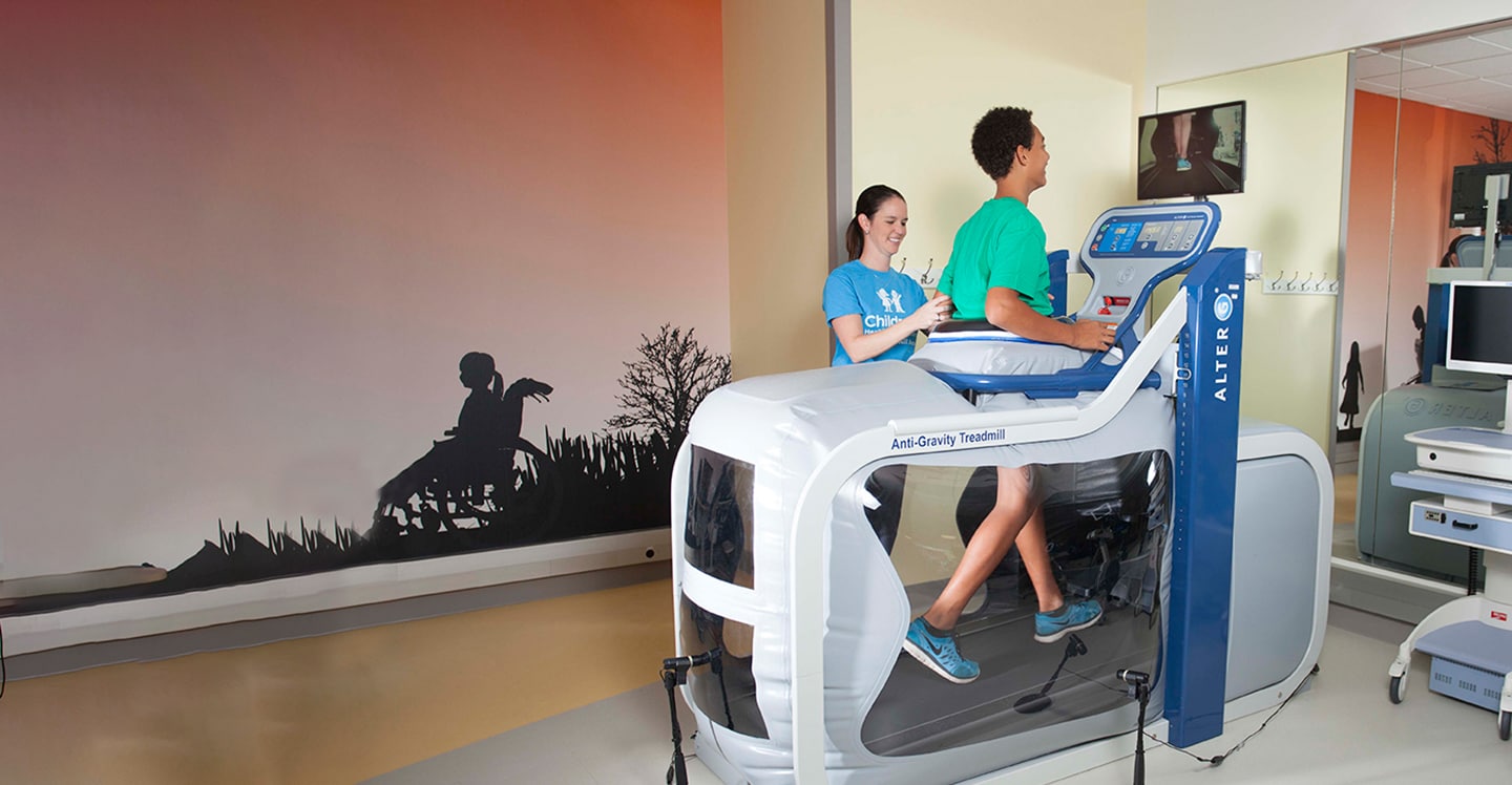 Autoambulator Robotic Therapy | Children's Healthcare of Atlanta