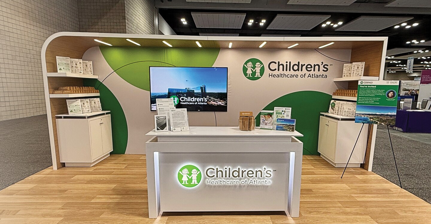 PAS Conference booth