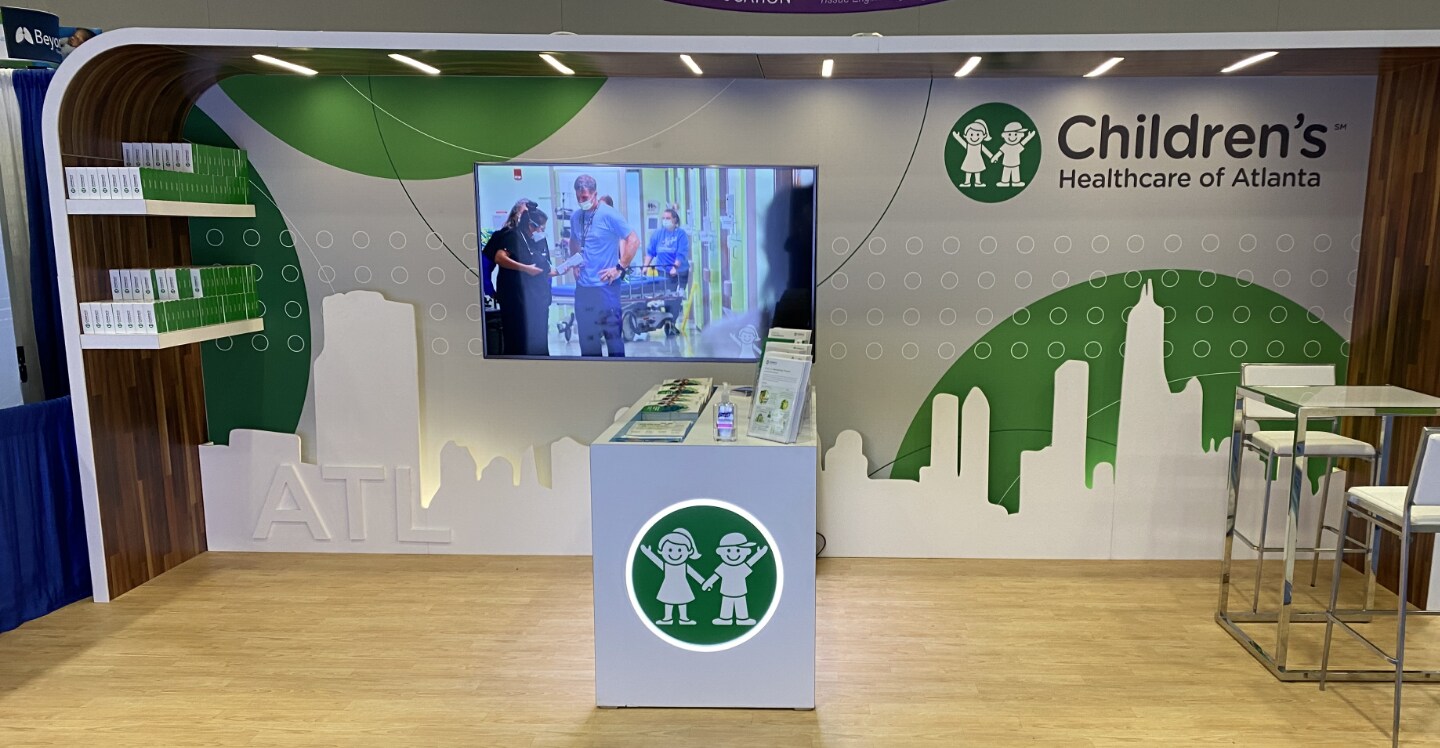 PAS Conference booth