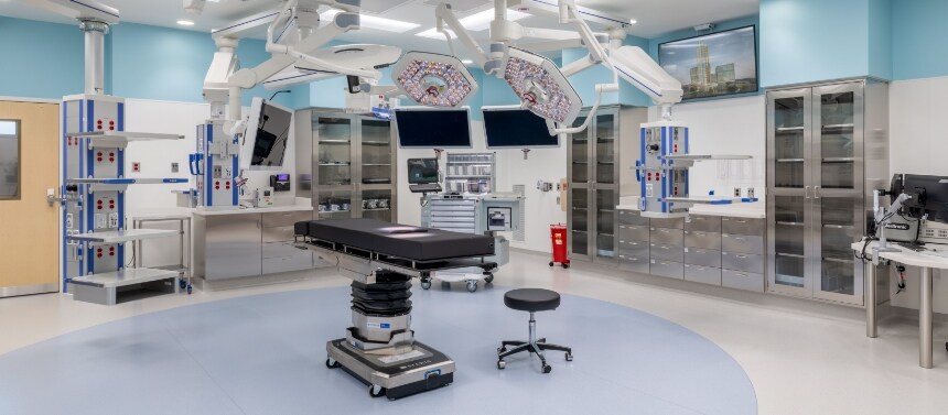 Cardiovascular operating room