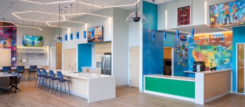 The zone at Arthur M. Blank Hospital