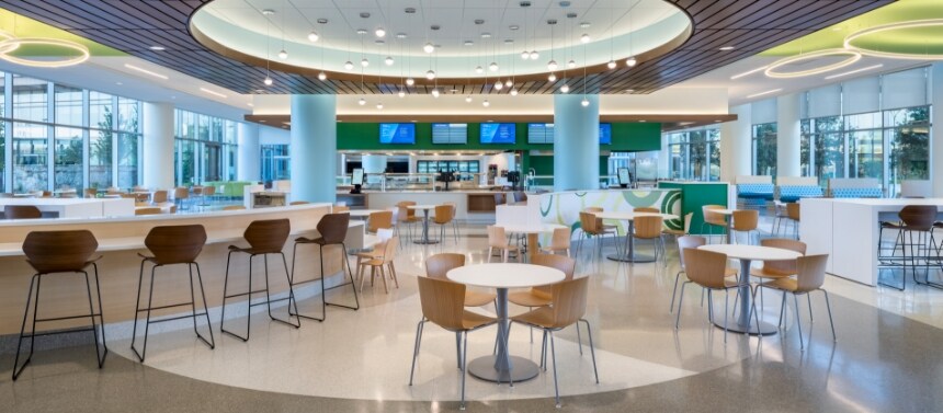 The eatery at Arthur M. Blank Hospital
