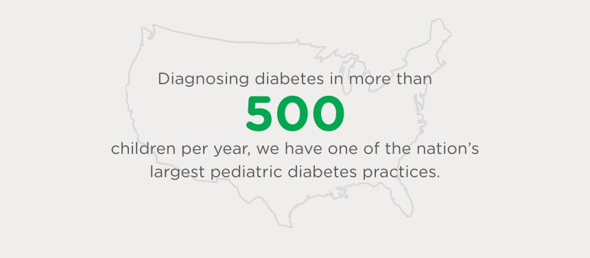 largest ped diabetes practice