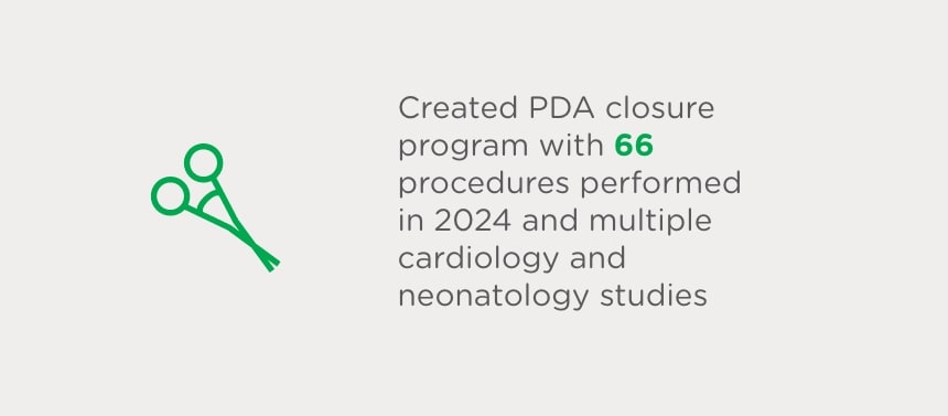 PDA closure program