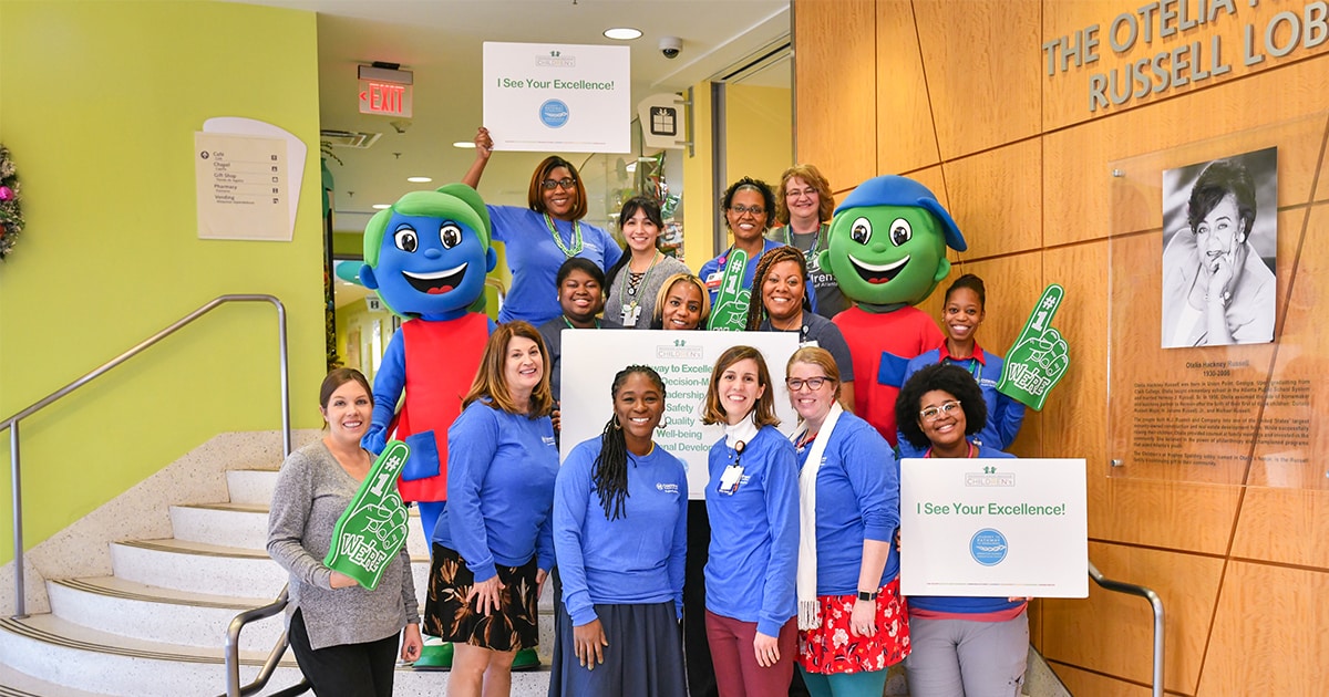 Children’s Healthcare of Atlanta at Hughes Spalding Receives