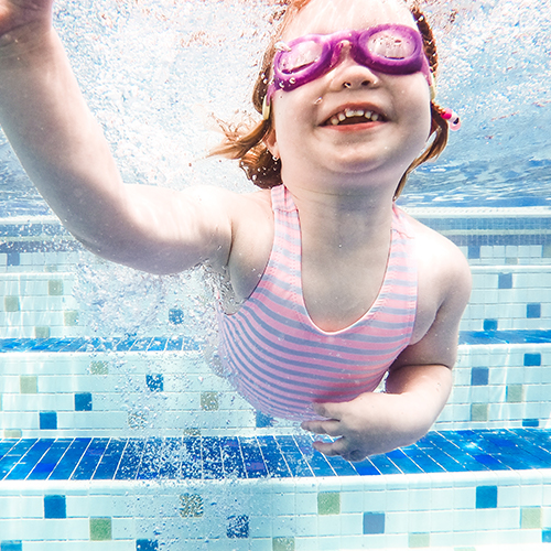 Josie Swimming