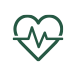 heart with pulse icon
